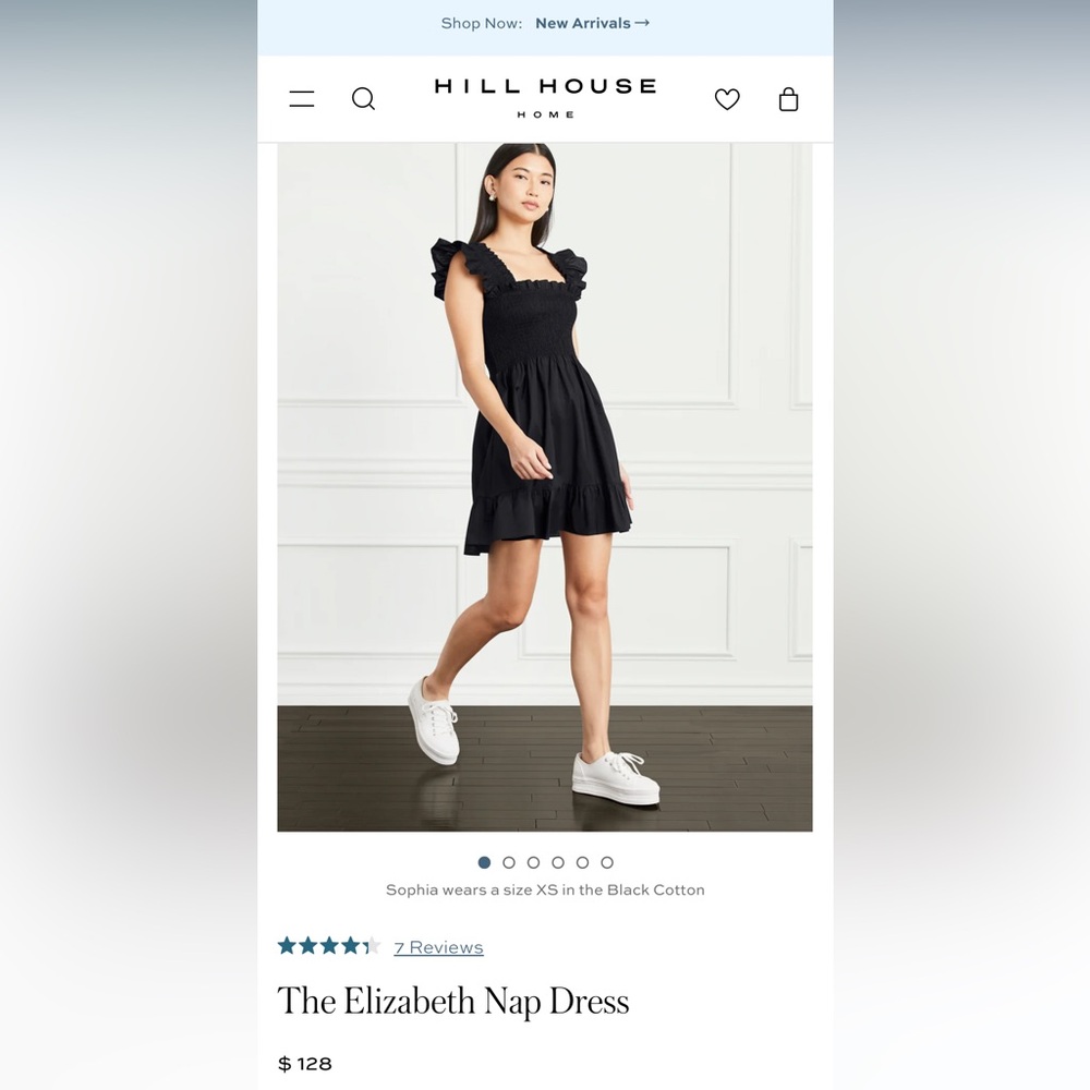 Brand New Hill House Nap Dress XS